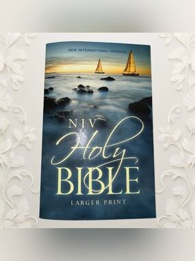 Holy Bible NIV Larger Print Paperback New International Version Zondervan